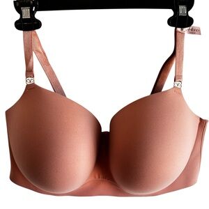 VICTORIA'S SECRET Dream Angels Wireless Nude Push-up Bra 44DDD Adjustable Straps